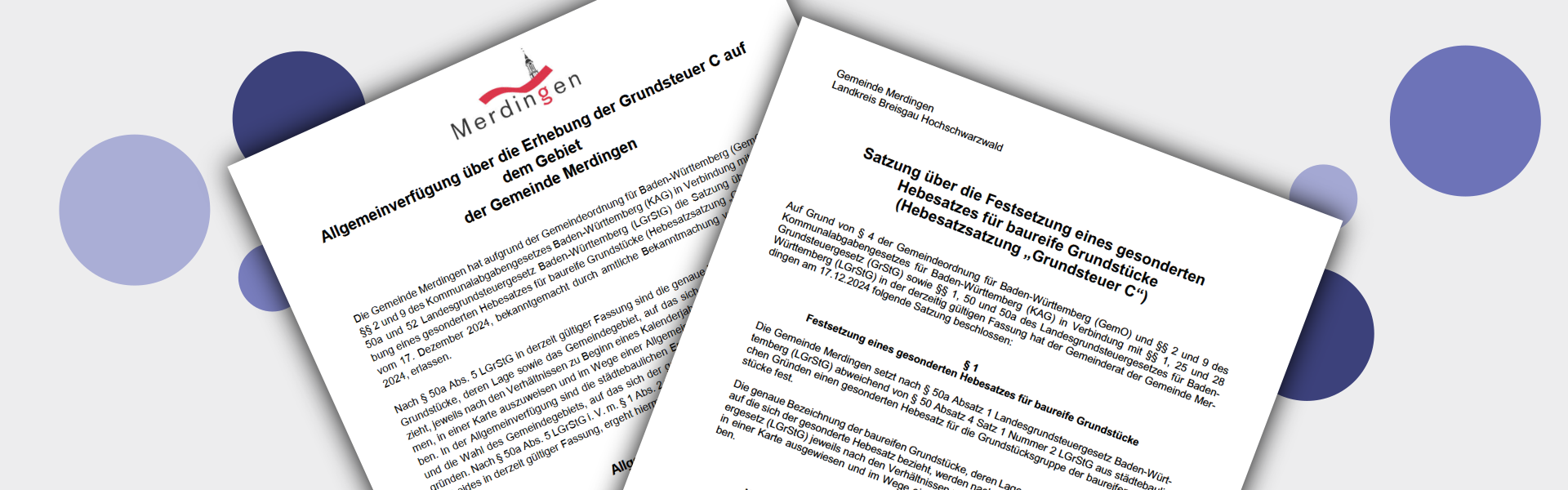 Unser Weg zur Grundsteuer C